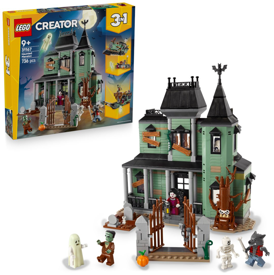 Конструктор LEGO Особняк с привидениями Creator, деталей 736 шт купить,NaN