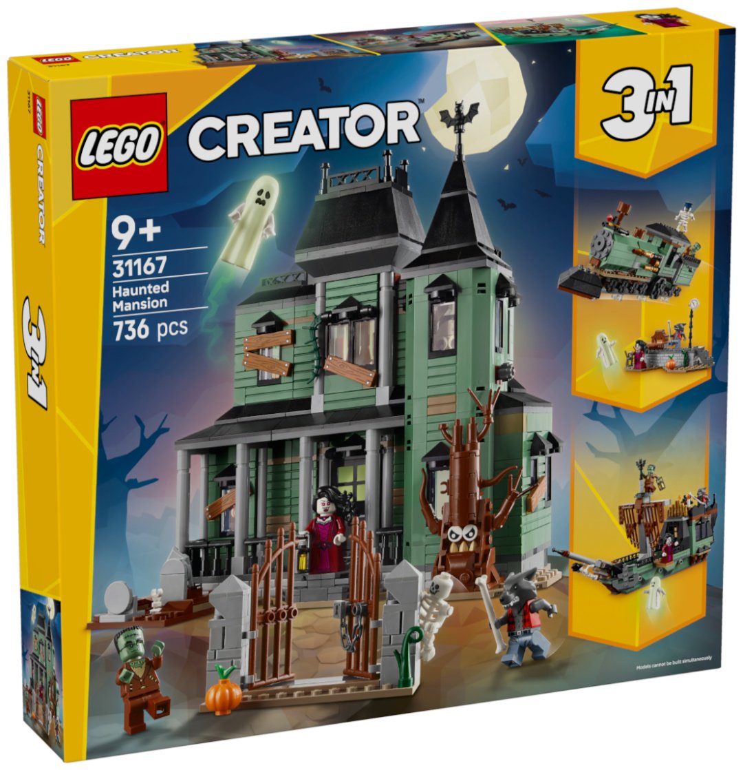Конструктор LEGO Особняк с привидениями Creator, деталей 736 шт купить,NaN