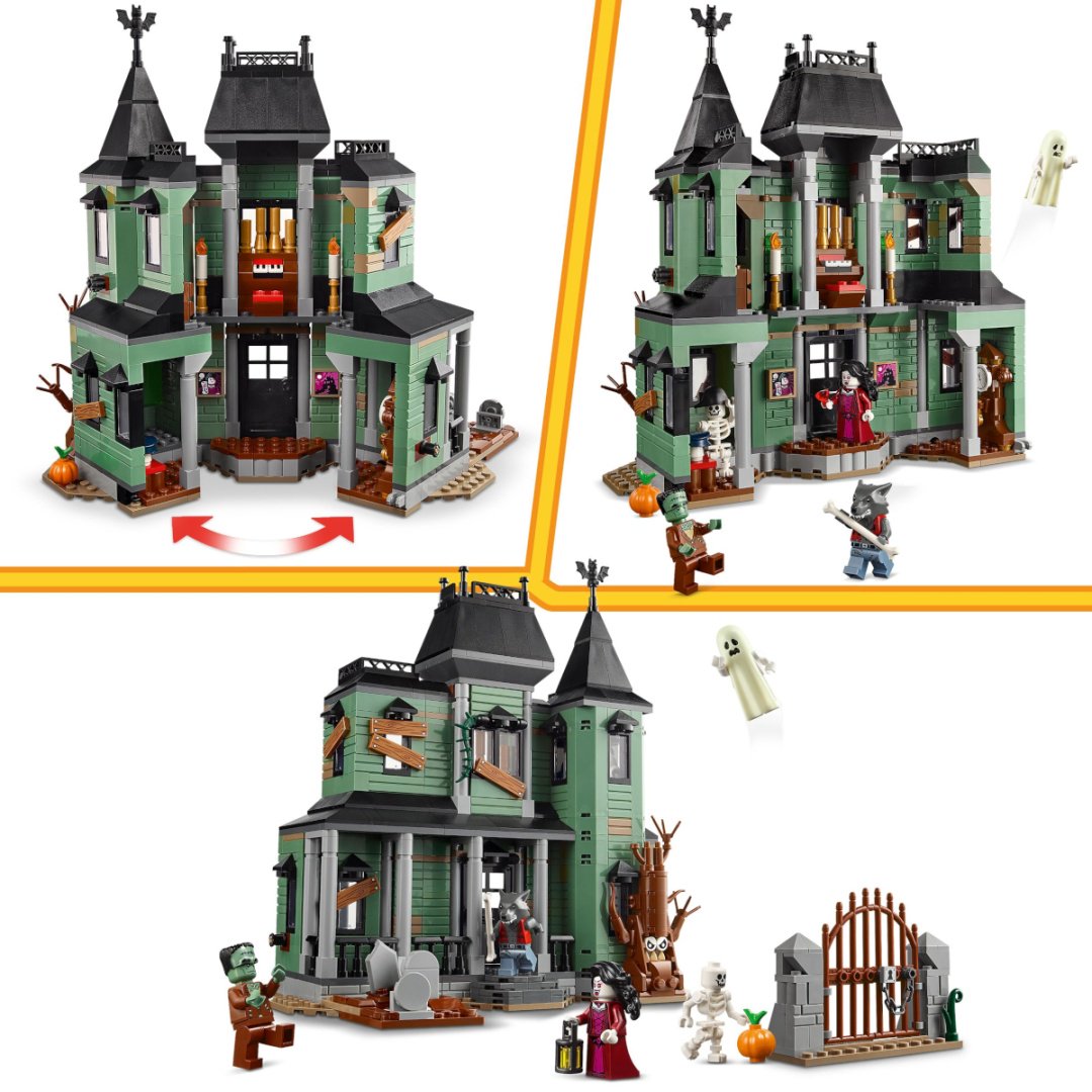 Конструктор LEGO Особняк с привидениями Creator, деталей 736 шт купить,NaN