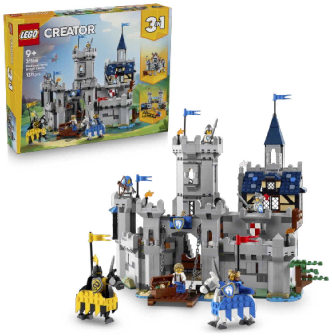 Конструктор LEGO Средневековый замок конного рыцаря Creator, деталей 1371 шт купить,NaN