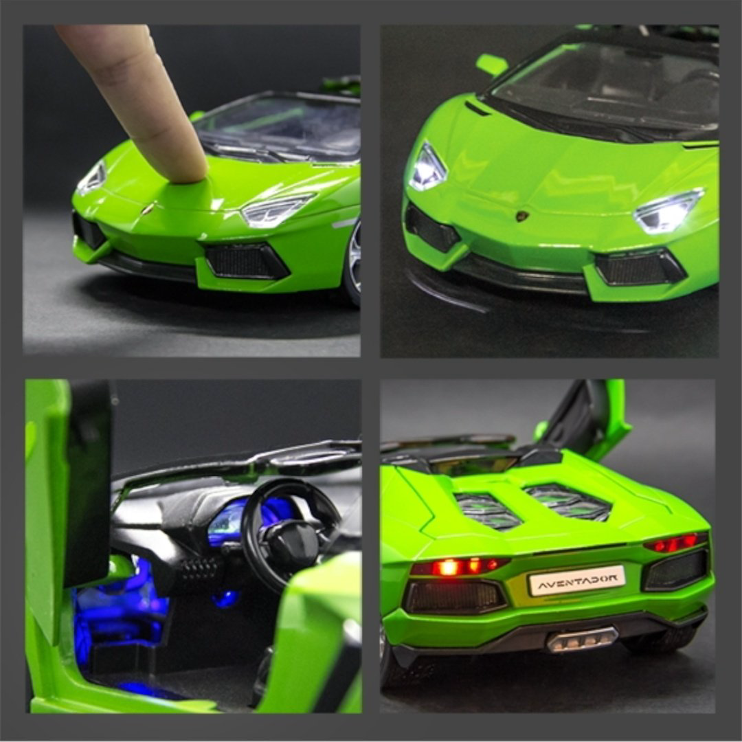 Легковая MSZ Lamborghini Aventador Roadster зеленый купить,NaN