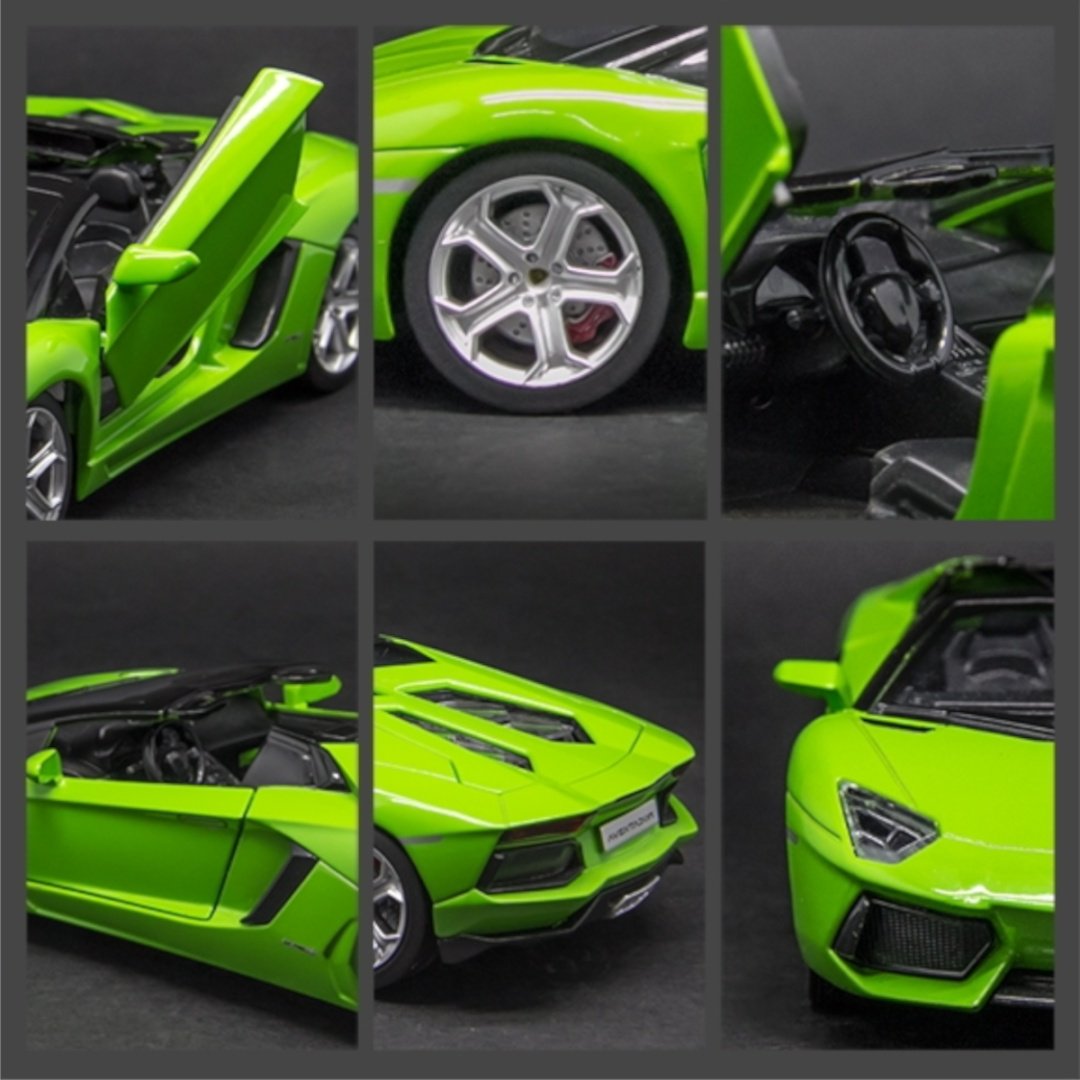 Легковая MSZ Lamborghini Aventador Roadster зеленый купить,NaN