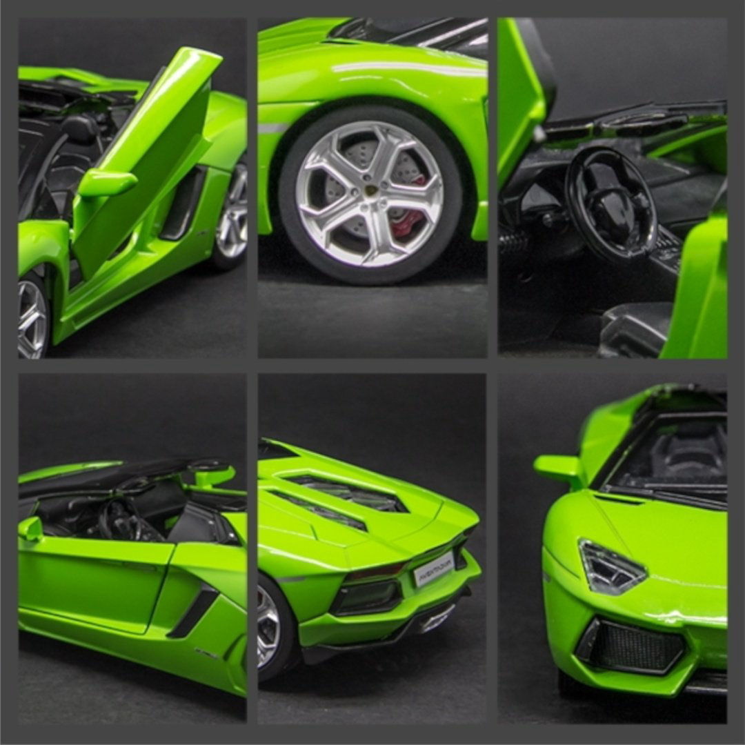 Легковая MSZ Lamborghini Aventador Roadster зеленый купить,NaN