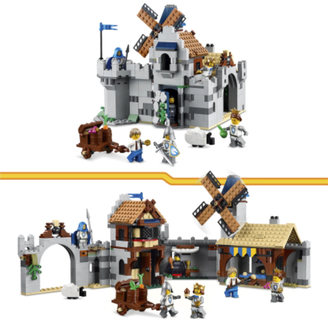 Конструктор LEGO Средневековый замок конного рыцаря Creator, деталей 1371 шт купить,NaN