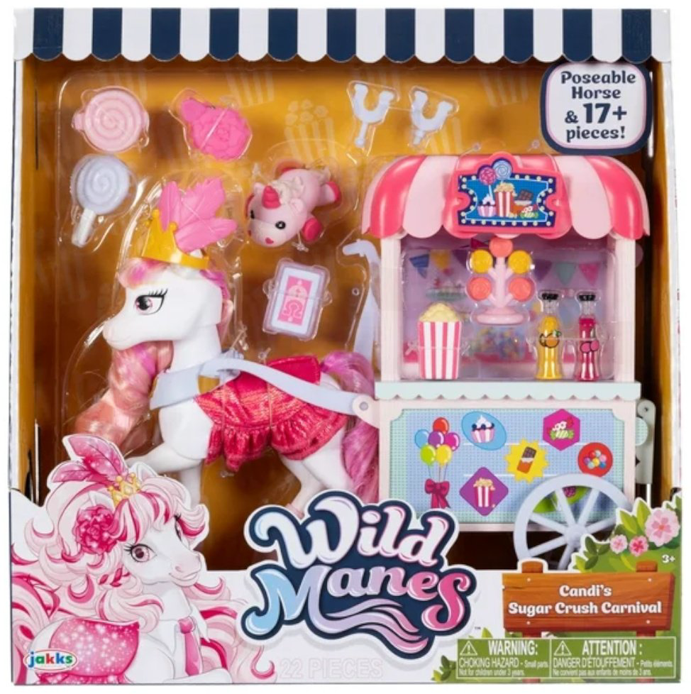 Набор Jakks Wild Manes Посещение ярмарки с Кэнди купить,NaN