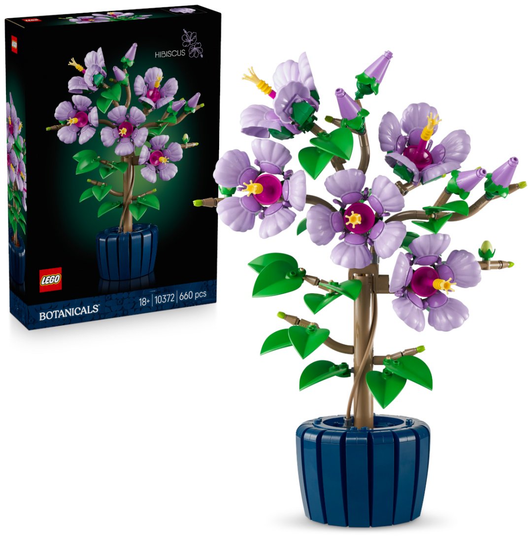 Конструктор LEGO Гибискус Botanicals, деталей 660 шт