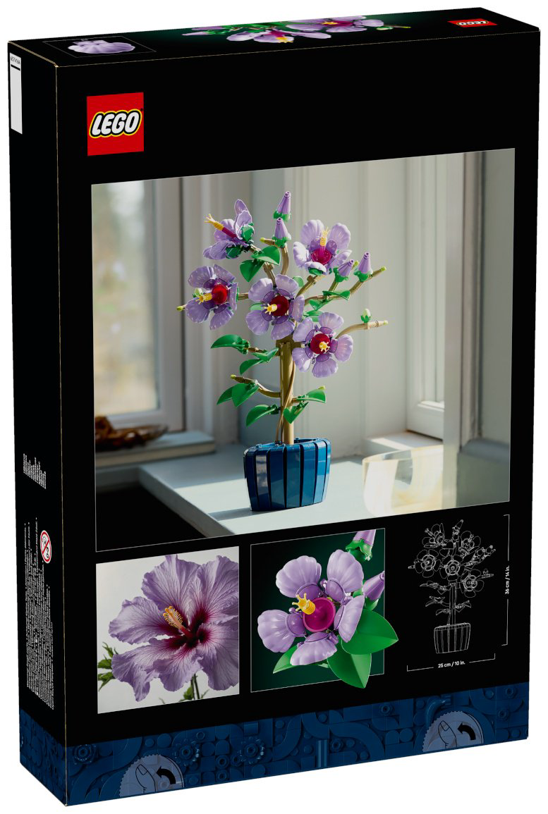 Конструктор LEGO Гибискус Botanicals, деталей 660 шт купить,NaN
