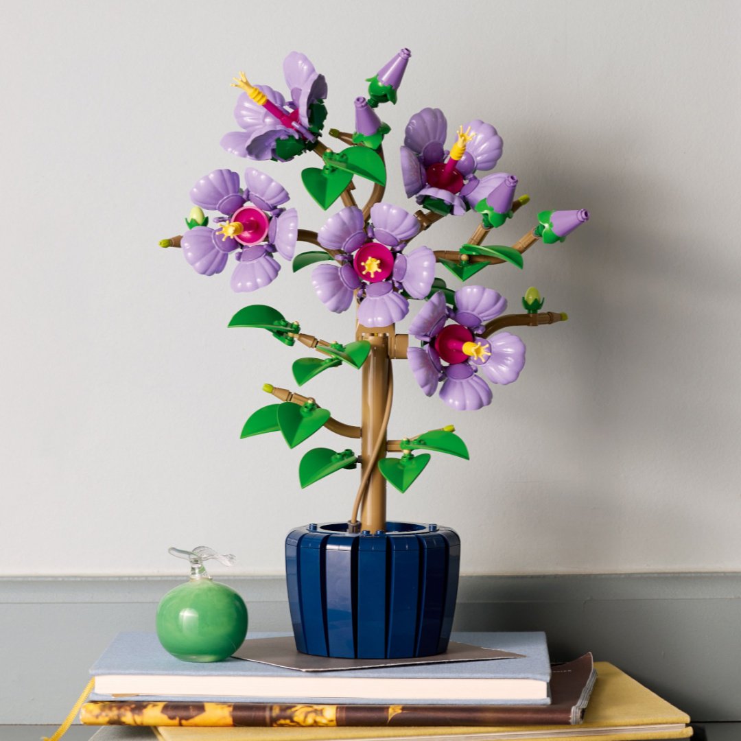 Конструктор LEGO Гибискус Botanicals, деталей 660 шт