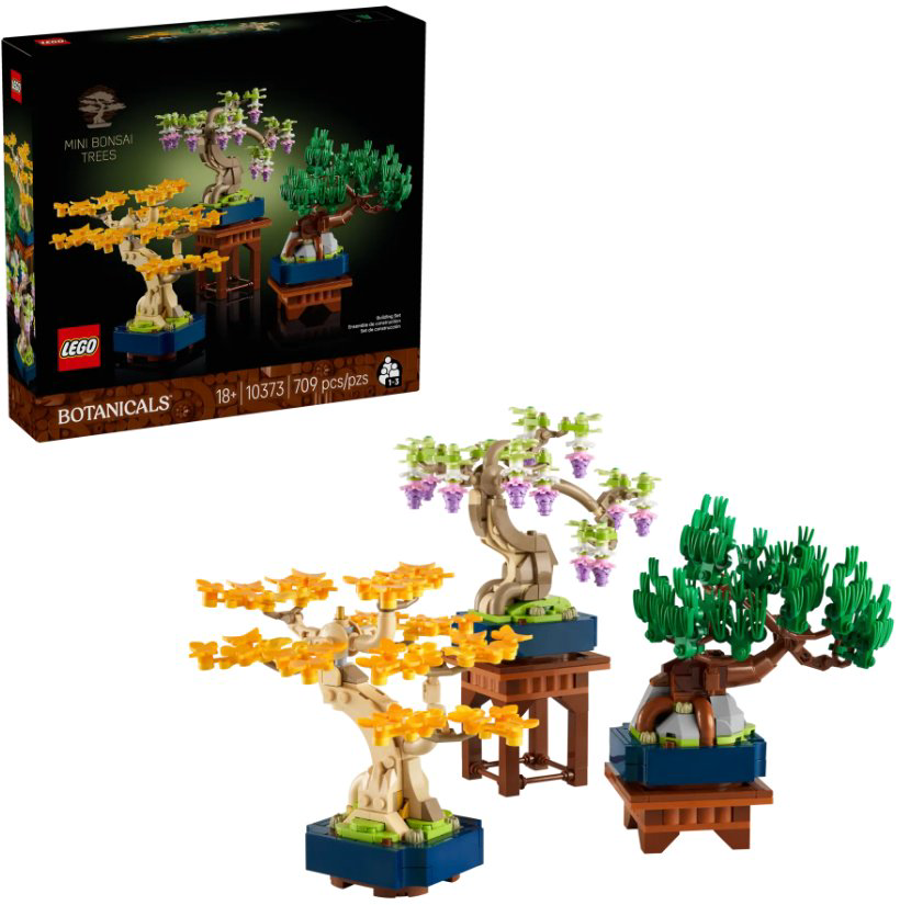 Конструктор LEGO Мини-деревья бонсай, деталей 709 шт купить,NaN