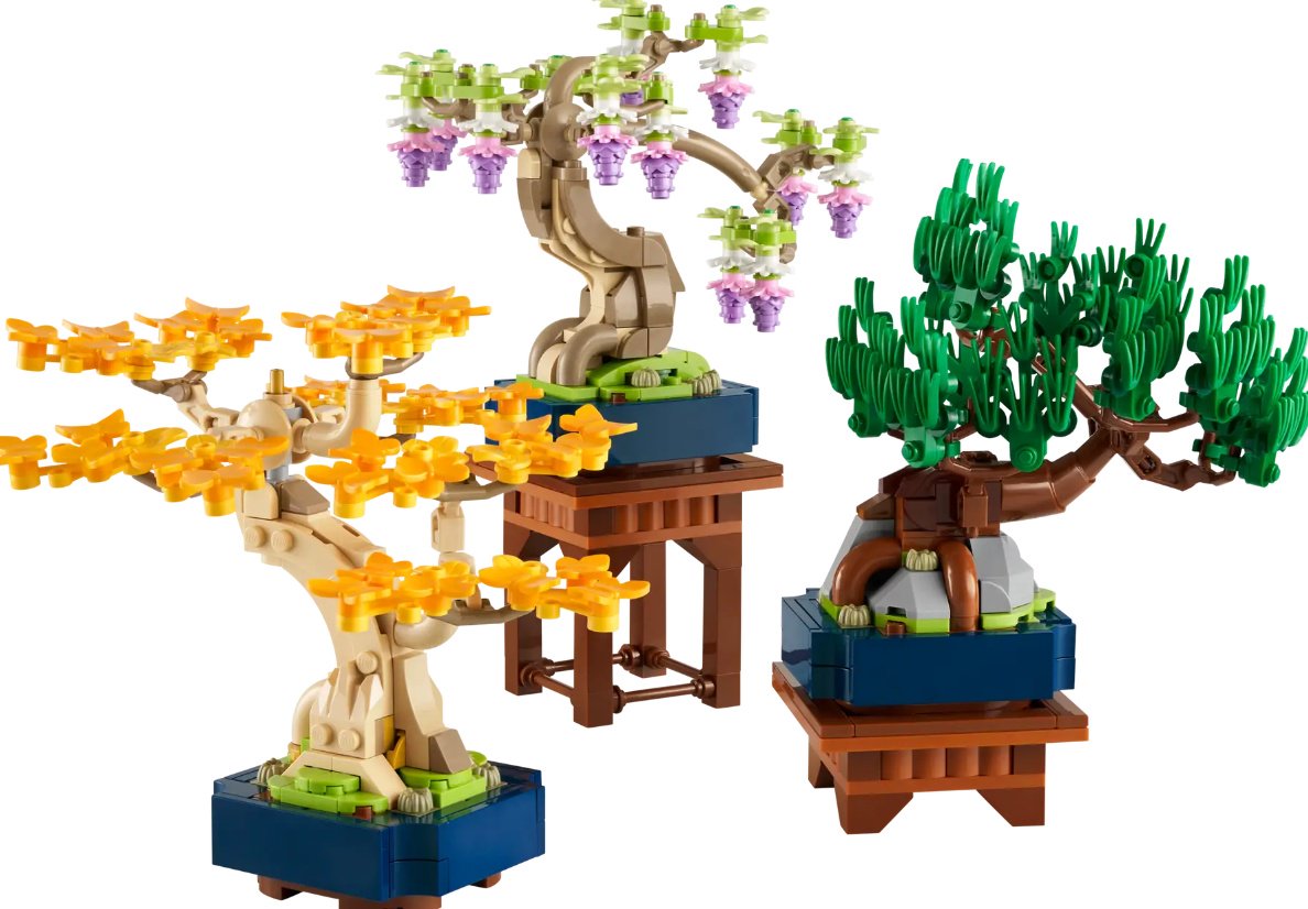Конструктор LEGO Мини-деревья бонсай, деталей 709 шт