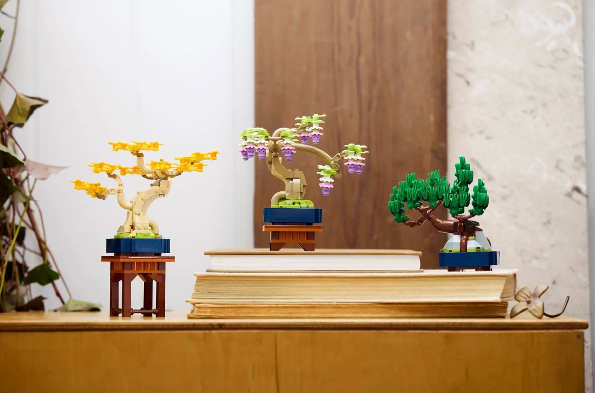 Конструктор LEGO Мини-деревья бонсай, деталей 709 шт
