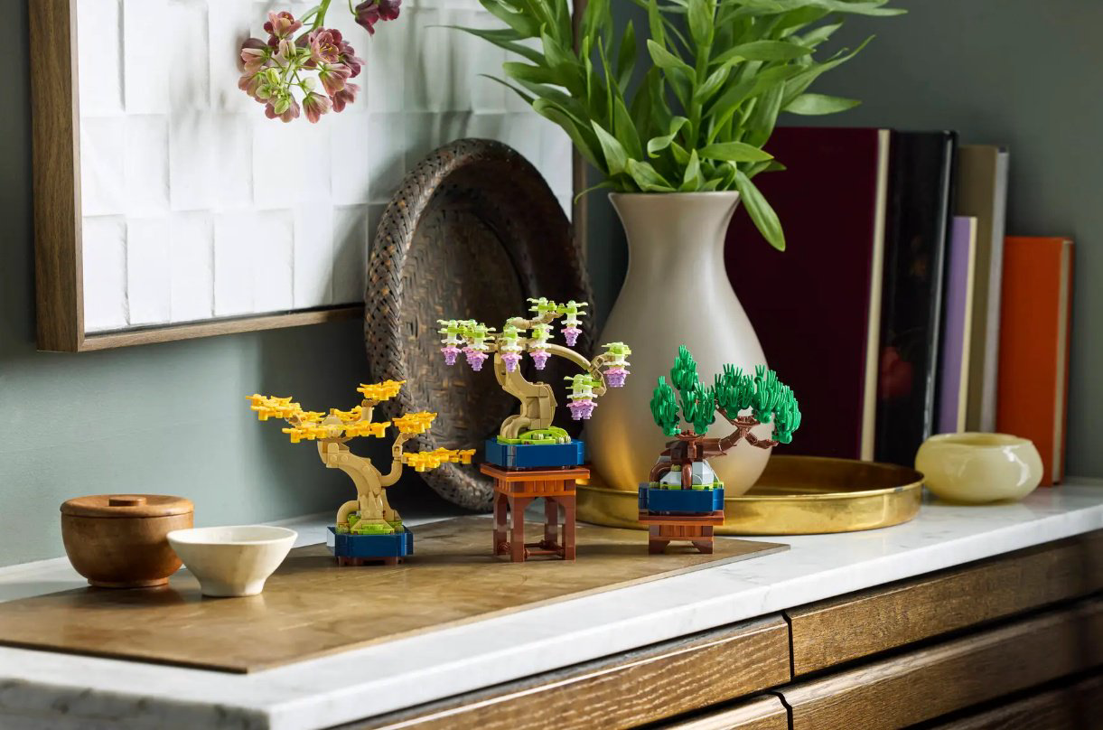 Конструктор LEGO Мини-деревья бонсай, деталей 709 шт купить,NaN