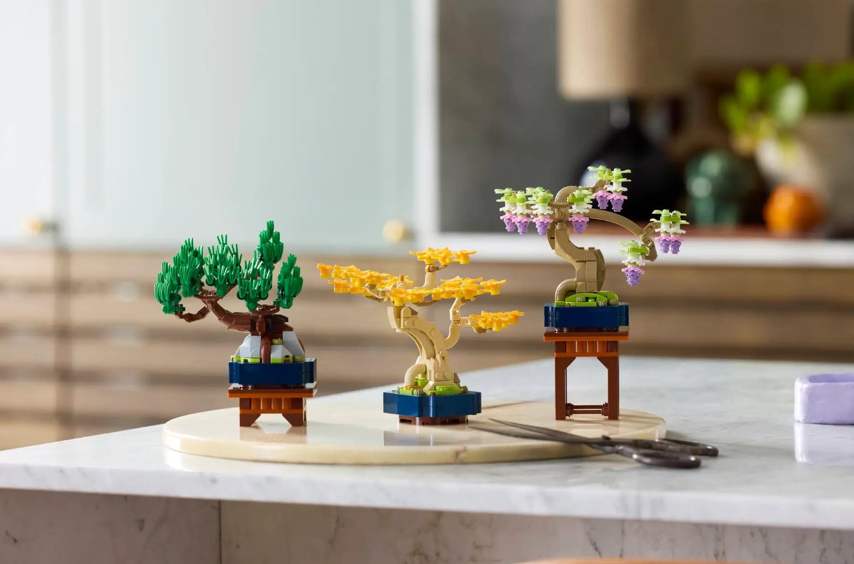 Конструктор LEGO Мини-деревья бонсай, деталей 709 шт