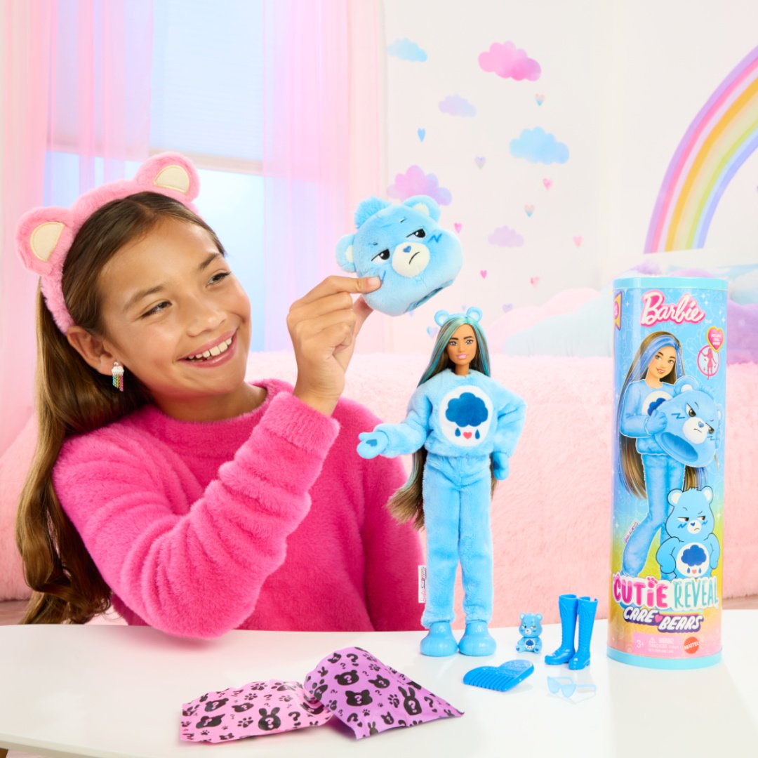 Кукла-модель Barbie Cutie Reveal. Grumpy Bear 27 см купить,0
