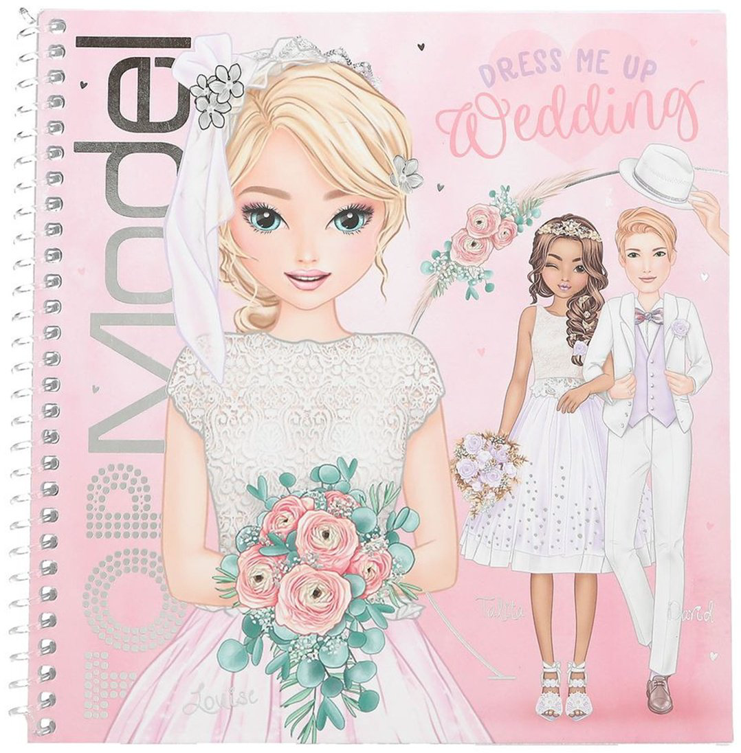 Альбом для творчества с наклейками "Наряди меня. Свадьба" купить,NaN