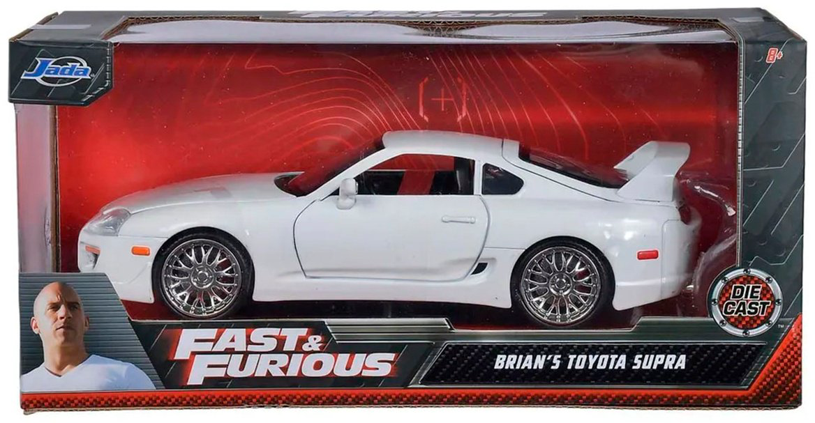 Легковая Jada Toys 2020 Toyota GR Supra 97346, металл, белый купить,NaN
