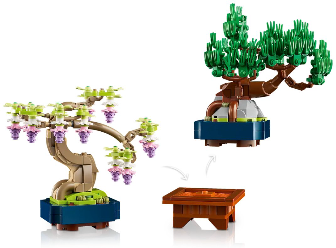 Конструктор LEGO Мини-деревья бонсай, деталей 709 шт купить,NaN