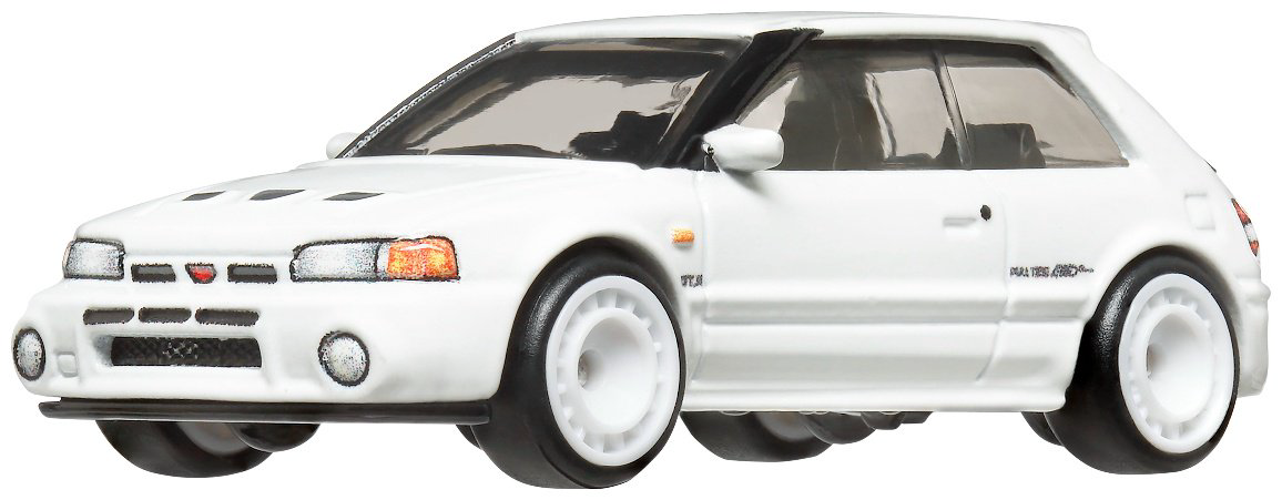 Легковая Hot Wheels Mazda 323 GTR GJT68/HRT59, металл, белый купить,NaN
