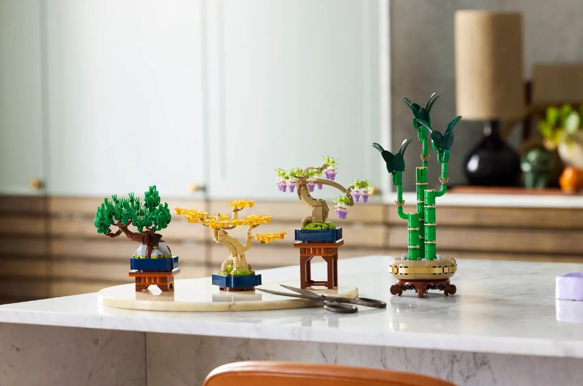 Конструктор LEGO Мини-деревья бонсай, деталей 709 шт купить,NaN