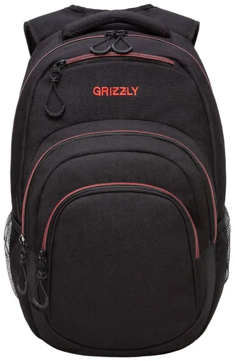 Рюкзак Grizzly полиэстер черный купить,NaN