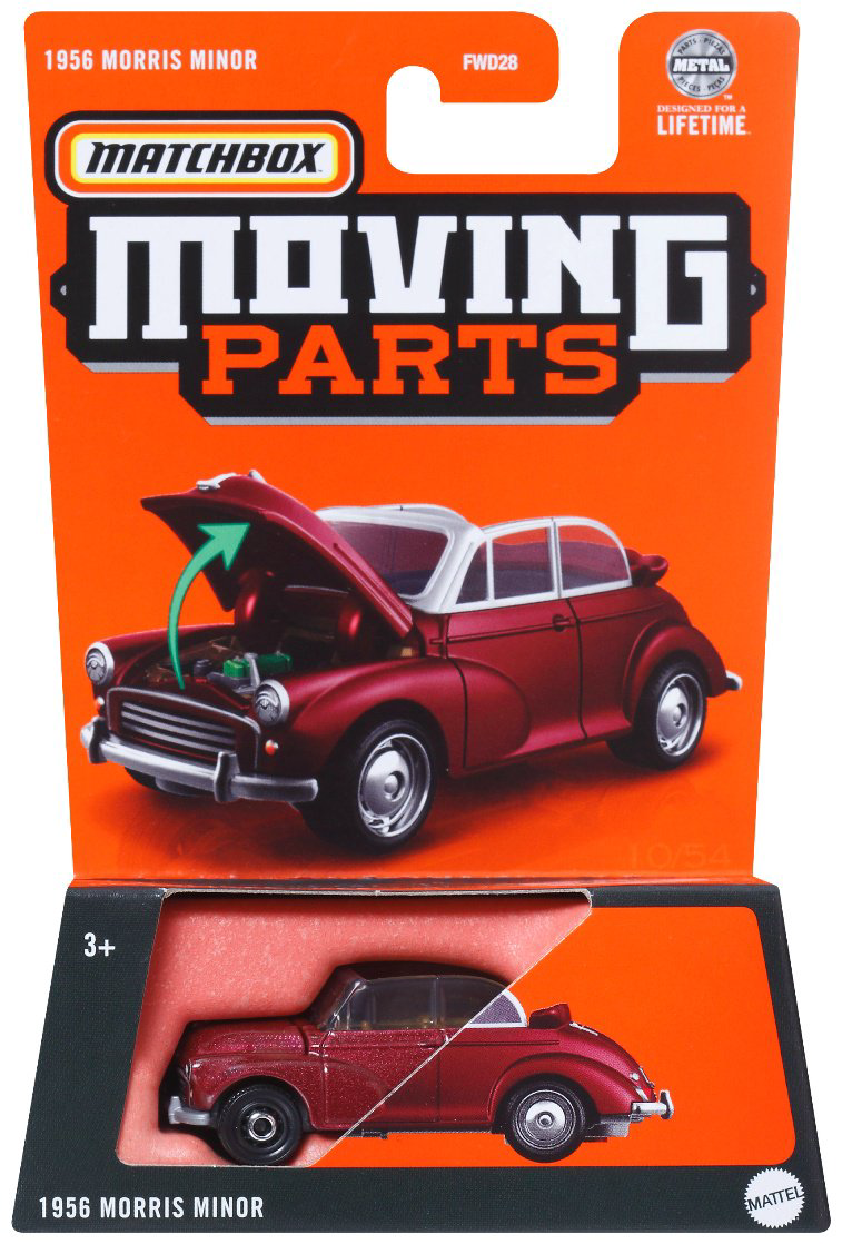 Matchbox: Машинка c подвижными элементами - 1956 Morris Minor купить,NaN