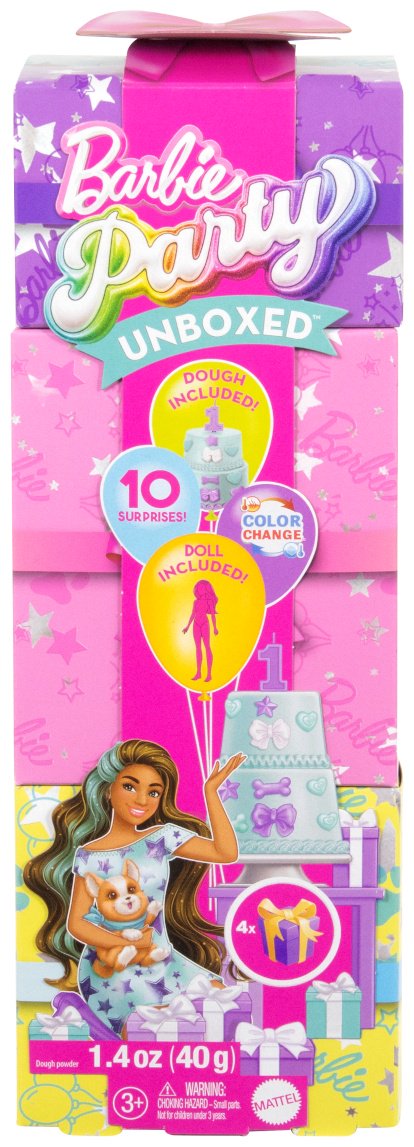 Кукла-модель Barbie Pop! Reveal. Вечеринка с распаковкой, брюнетка 29 см купить,NaN