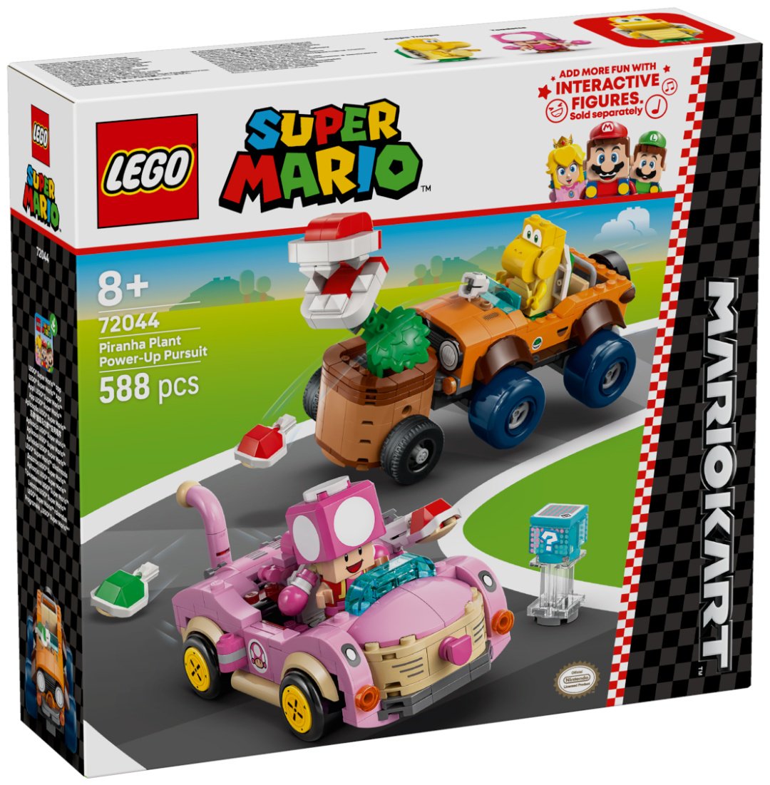 Конструктор LEGO Погоня за растениями-пираньями Super Mario, деталей 588 шт - ForteMarket Конструктор LEGO Погоня за растениями-пираньями Super Mario, деталей 588 шт купить,0