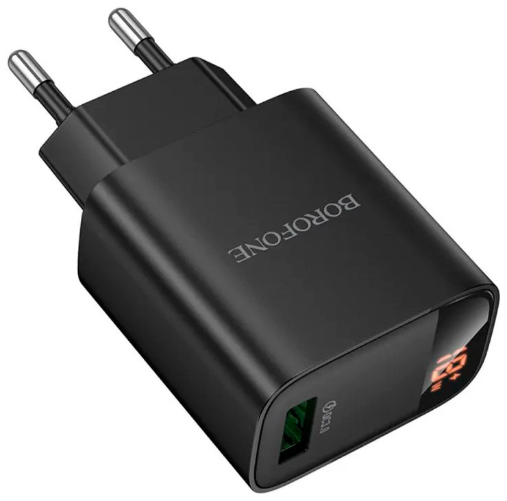 Зарядное устройство Borofone BA95A USB Type-C черный купить,NaN