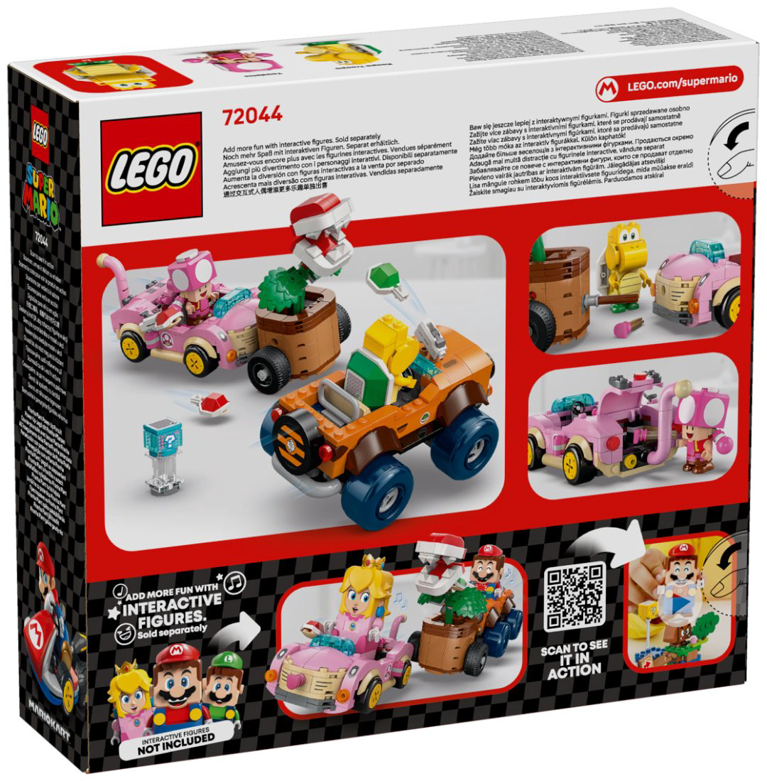 Конструктор LEGO Погоня за растениями-пираньями Super Mario, деталей 588 шт купить,NaN