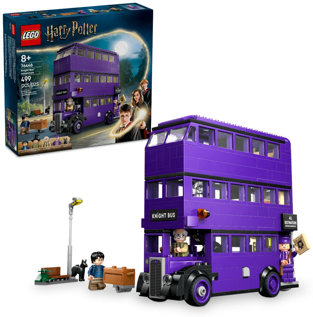 Конструктор LEGO Приключение на автобусе Ночной рыцарь, деталей 499 шт купить,NaN