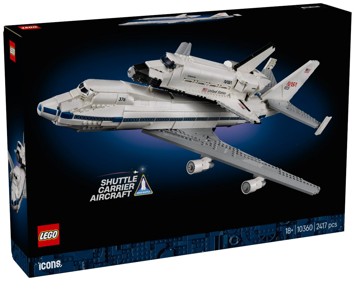 Конструктор LEGO Самолет-носитель шаттла Icons, деталей 2417 шт купить,NaN