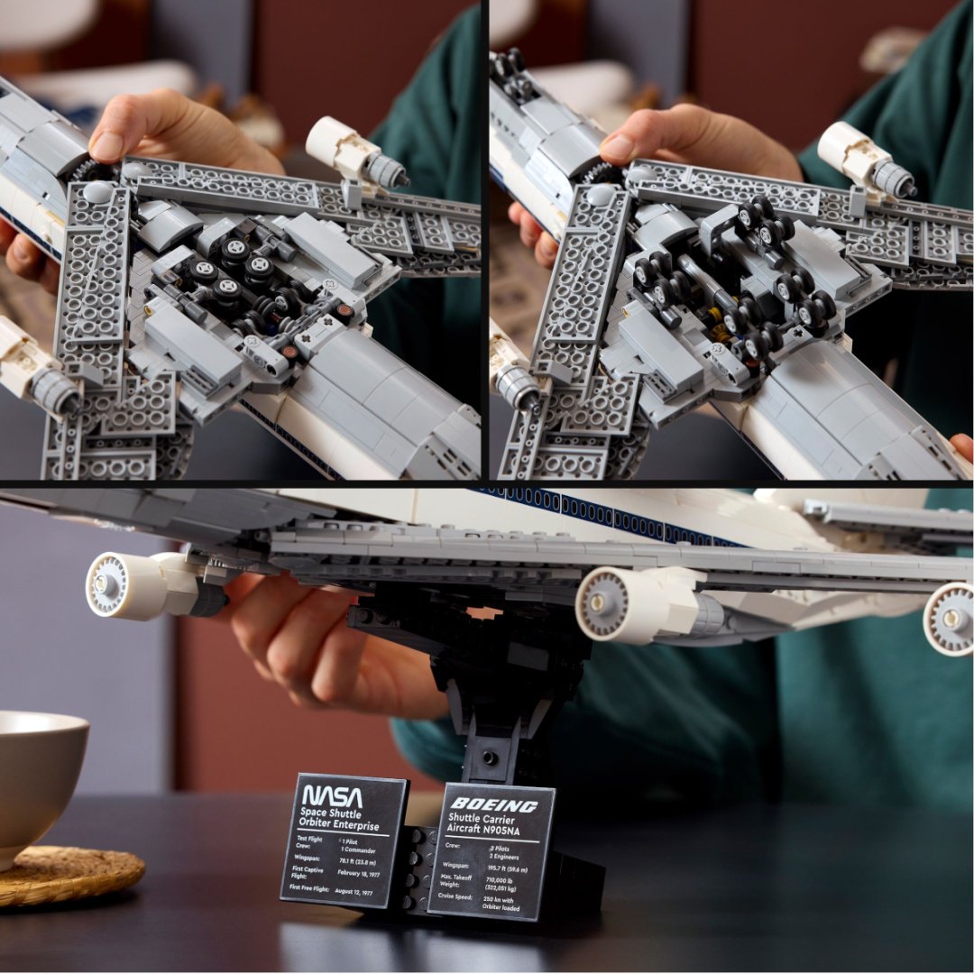Конструктор LEGO Самолет-носитель шаттла Icons, деталей 2417 шт купить,NaN
