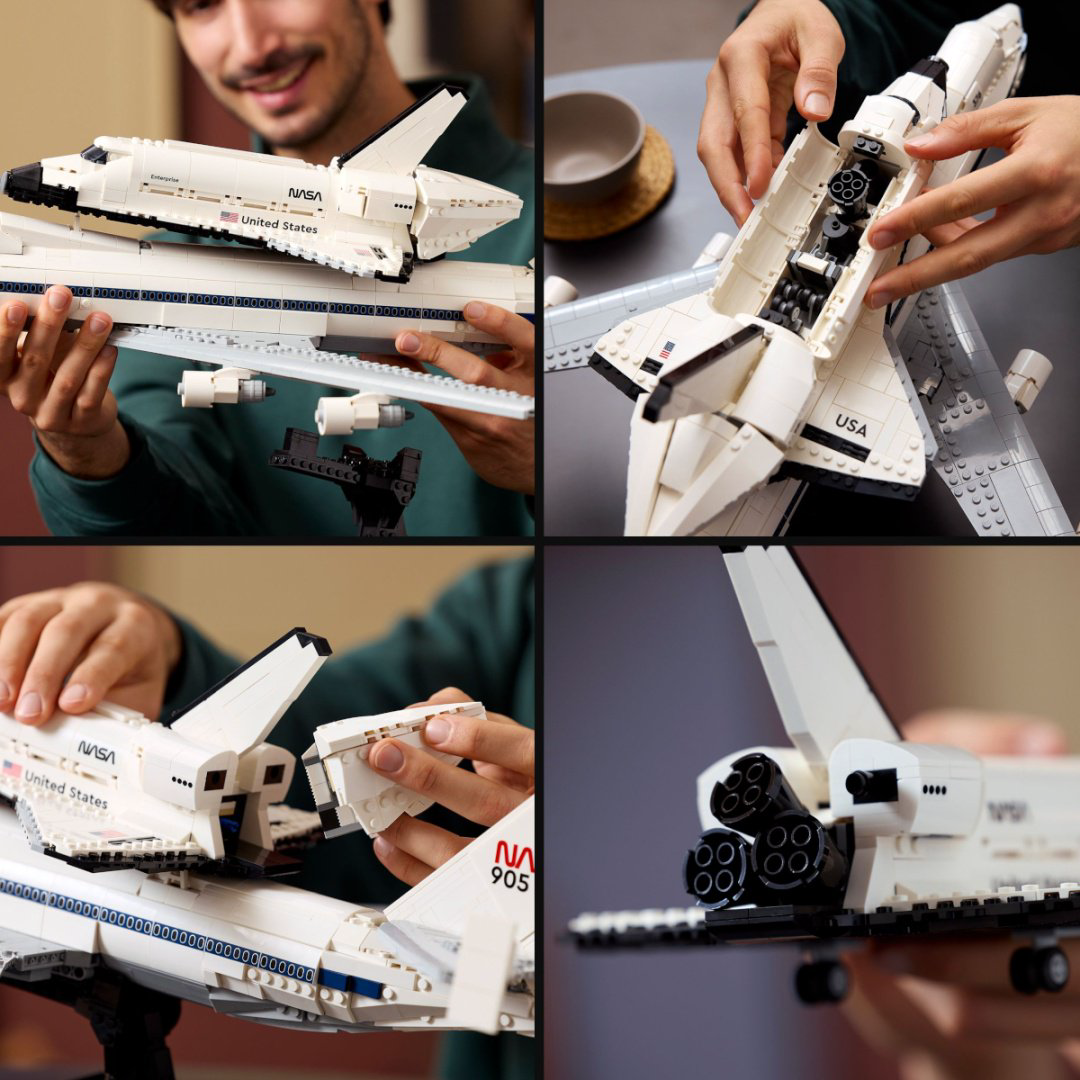 Конструктор LEGO Самолет-носитель шаттла Icons, деталей 2417 шт купить,NaN