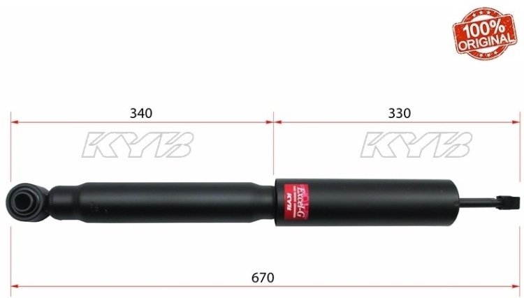 Амортизатор KYB задний 3450009 1 шт