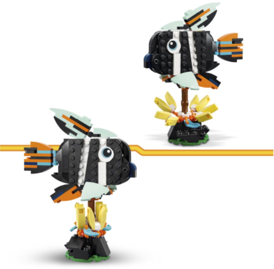 Конструктор LEGO Дикие животные: Тропический Тукан Creator, деталей 225 шт купить,10687