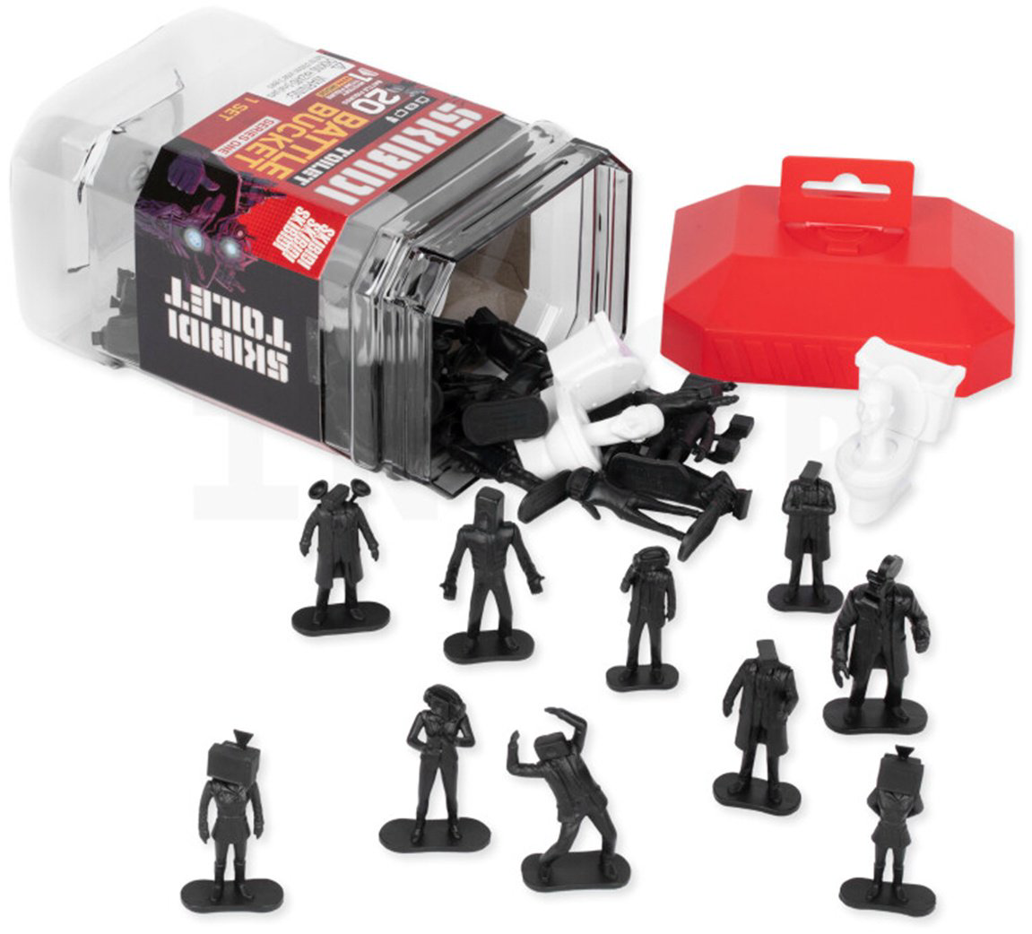 Фигурка Bonkers Toys Battle Bucket 10 см 20 шт купить,NaN