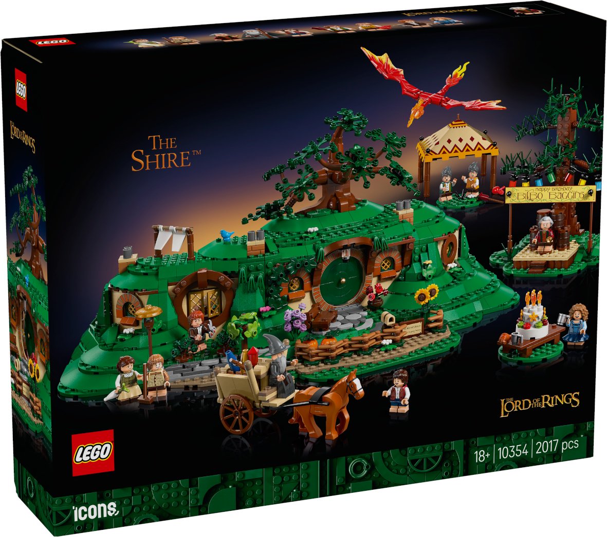 Конструктор LEGO Lord of the Rings - Шир Icons, деталей 2017 шт купить,NaN