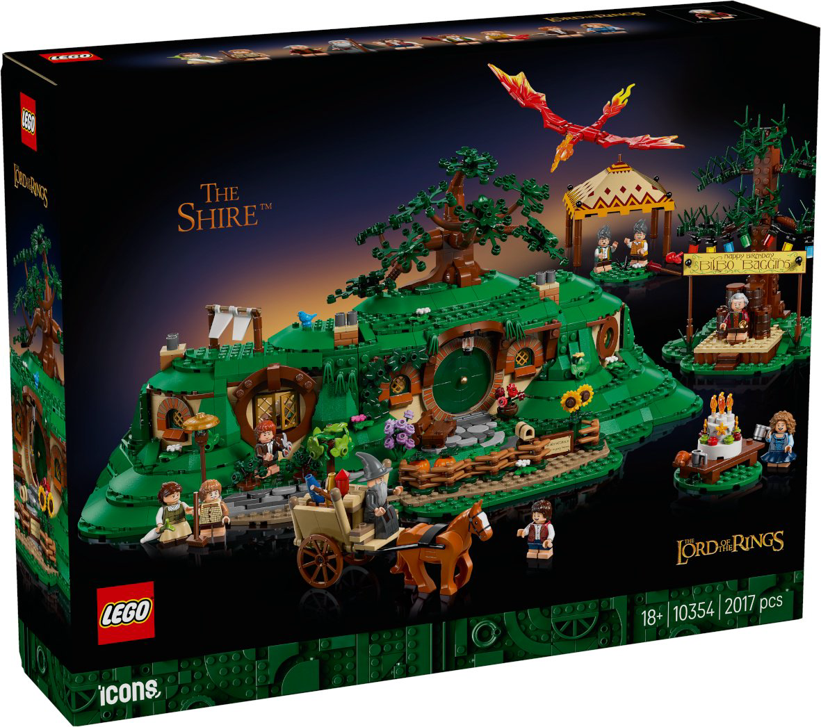 Конструктор LEGO Lord of the Rings - Шир Icons, деталей 2017 шт купить,NaN