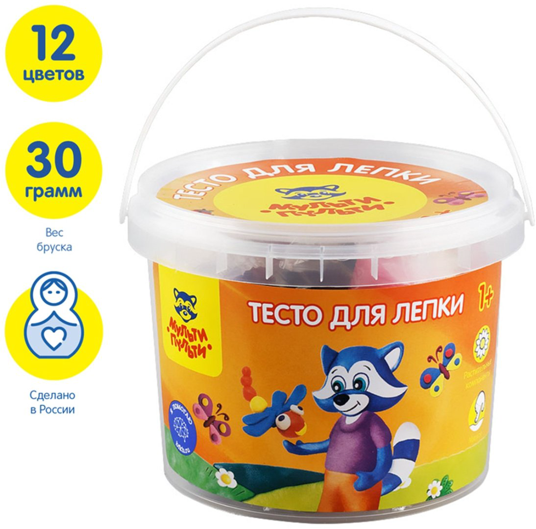 Мульти-Пульти Енот в деревне 242998 количество цветов: 12 купить,NaN