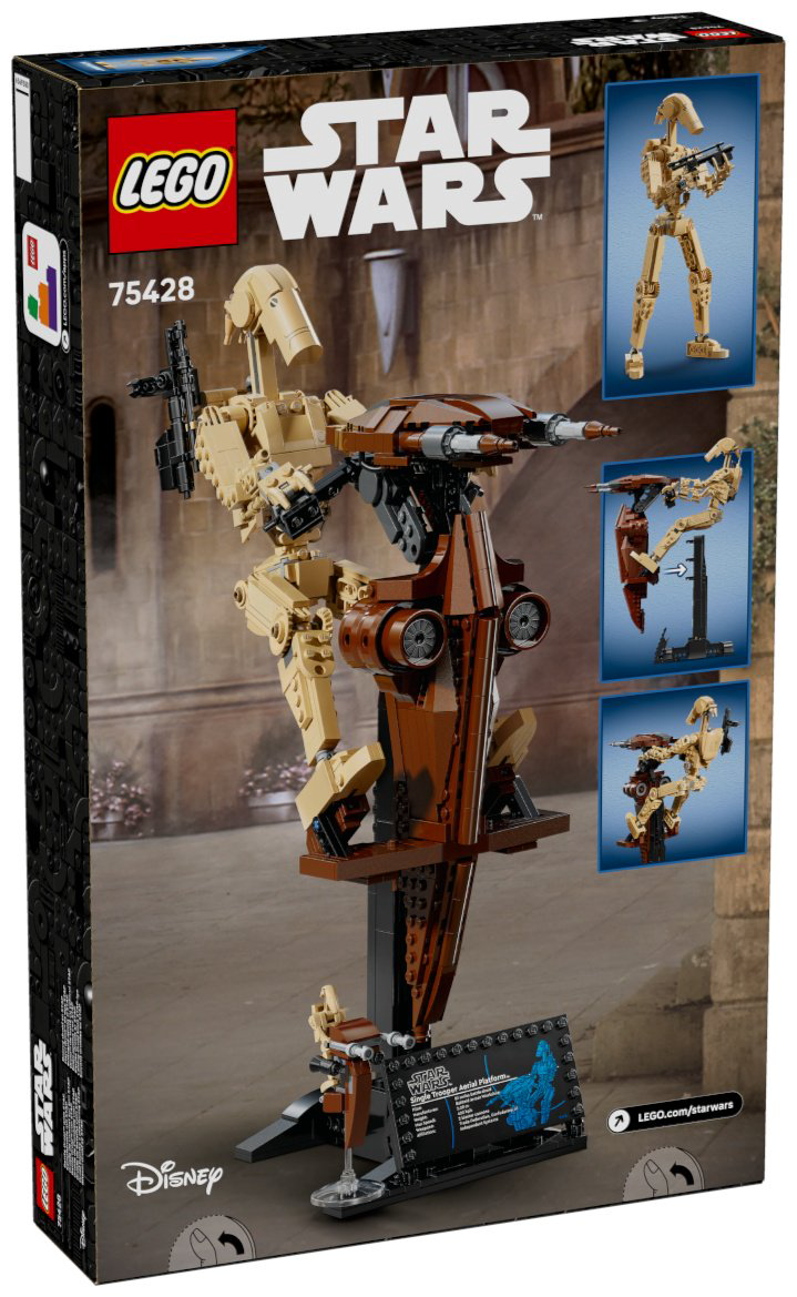 Конструктор LEGO Боевой Дроид с транспортным средством STAP Star Wars, деталей 1087 шт купить,NaN