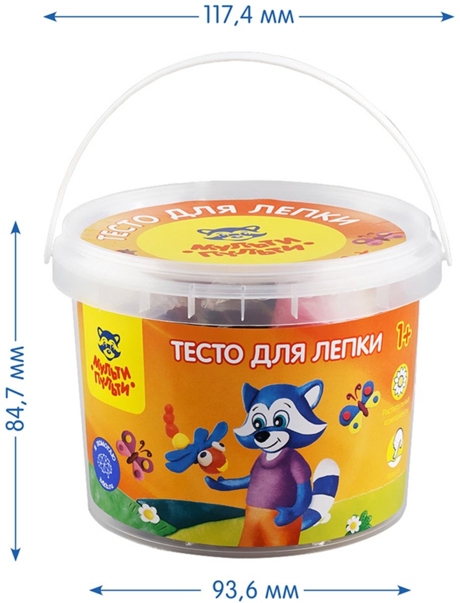Мульти-Пульти Енот в деревне 242998 количество цветов: 12 - ForteMarket Мульти-Пульти Енот в деревне 242998 количество цветов: 12 купить,0