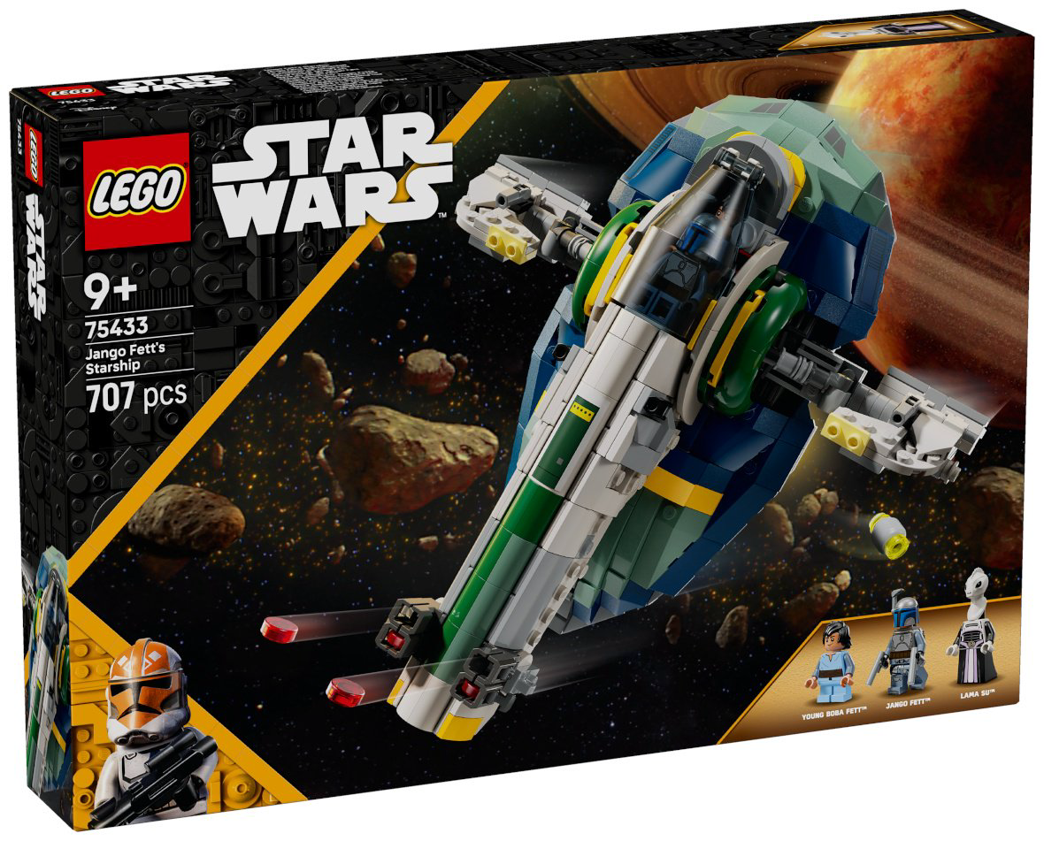 Конструктор LEGO Звездолет Джанго Фетта, деталей 707 шт купить,NaN