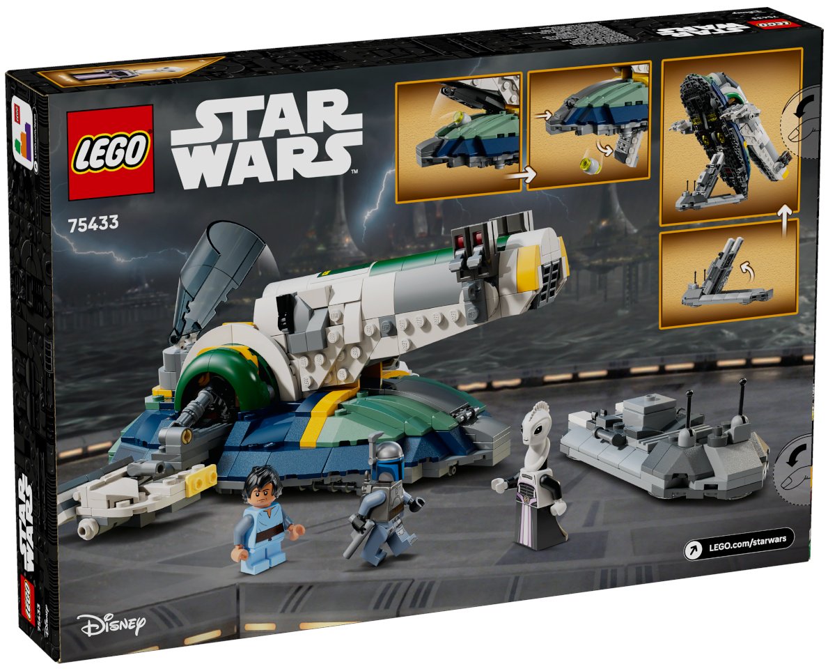 Конструктор LEGO Звездолет Джанго Фетта, деталей 707 шт - ForteMarket Конструктор LEGO Звездолет Джанго Фетта, деталей 707 шт купить,0