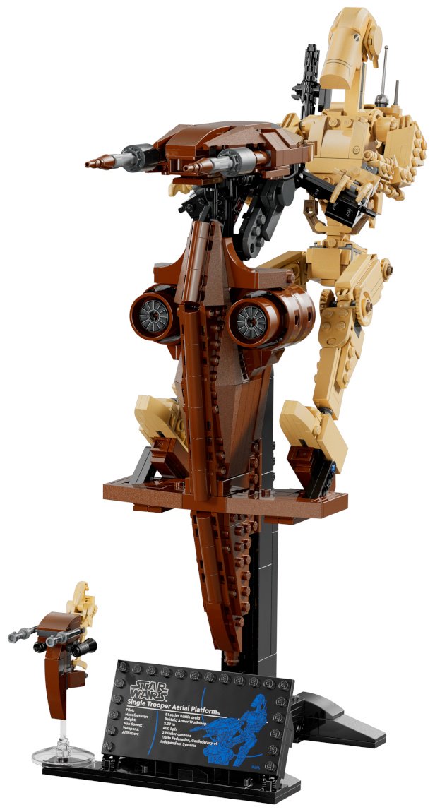 Конструктор LEGO Боевой Дроид с транспортным средством STAP Star Wars, деталей 1087 шт купить,NaN