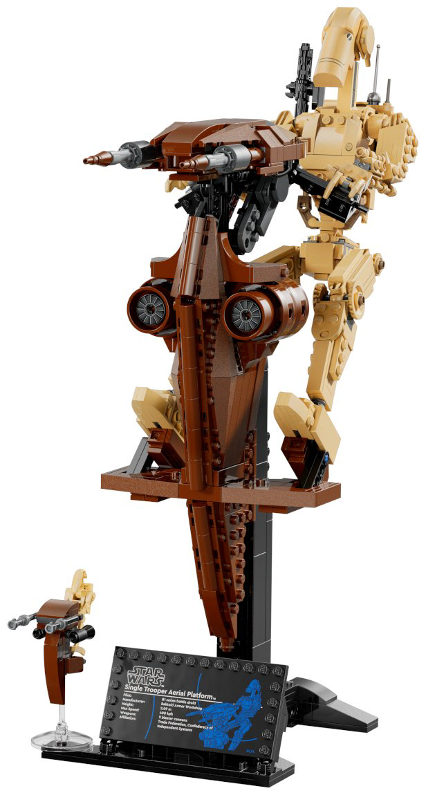Конструктор LEGO Боевой Дроид с транспортным средством STAP Star Wars, деталей 1087 шт купить,NaN
