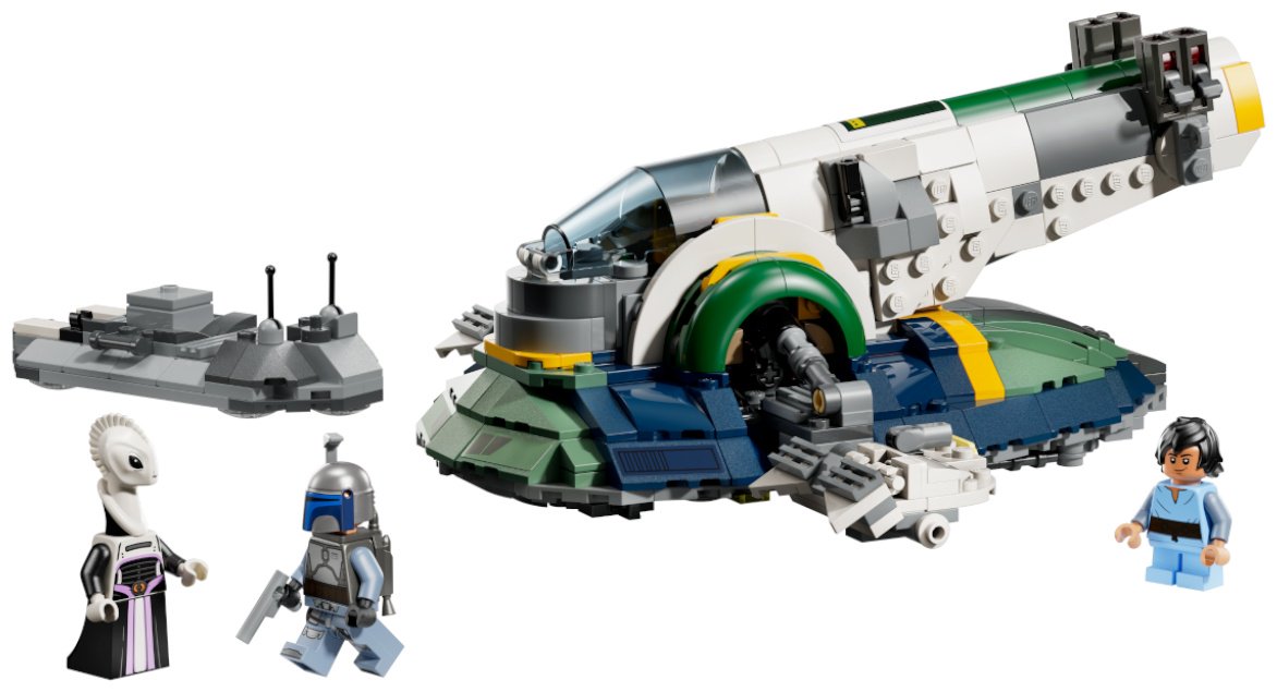 Конструктор LEGO Звездолет Джанго Фетта, деталей 707 шт - ForteMarket Конструктор LEGO Звездолет Джанго Фетта, деталей 707 шт купить,0