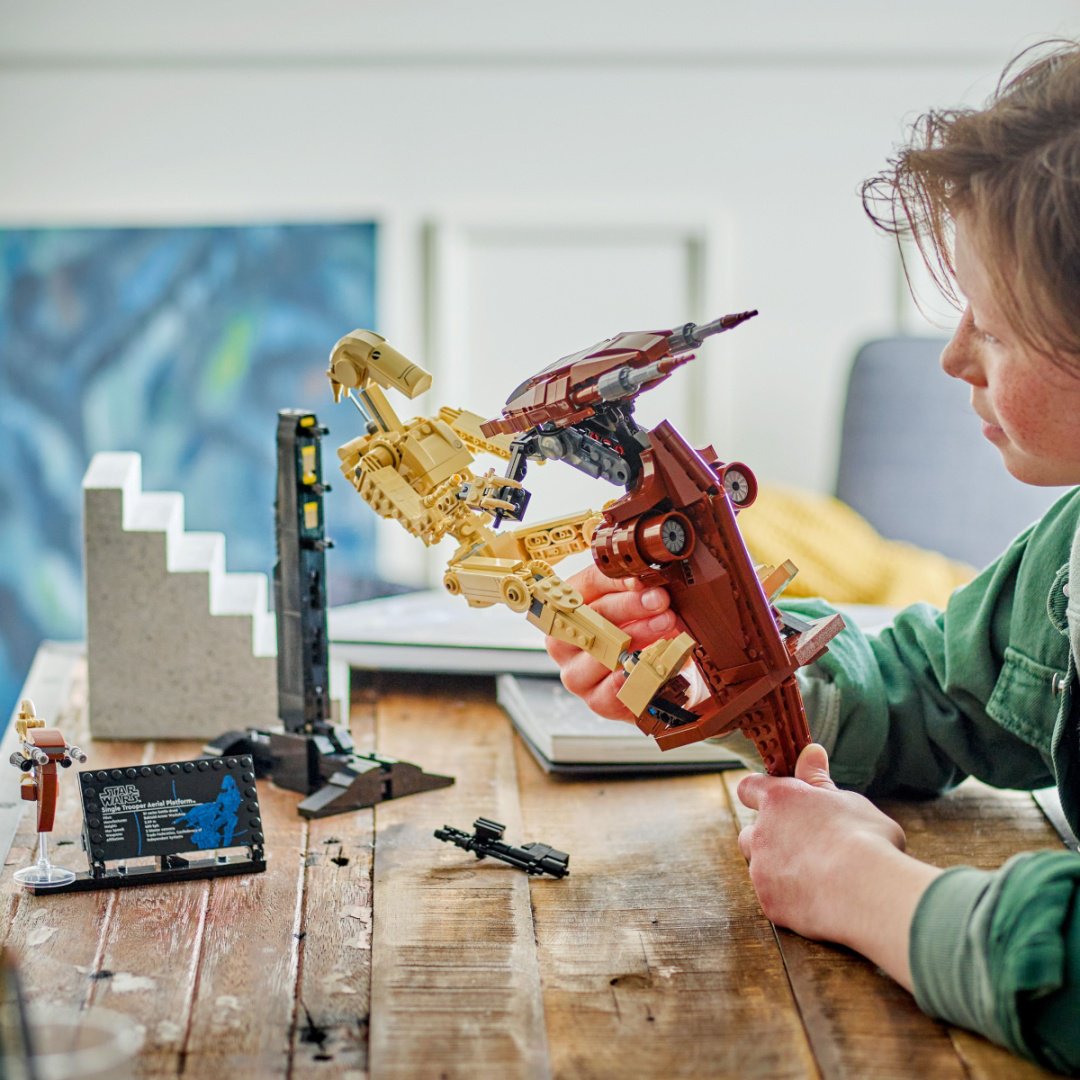 Конструктор LEGO Боевой Дроид с транспортным средством STAP Star Wars, деталей 1087 шт купить,NaN