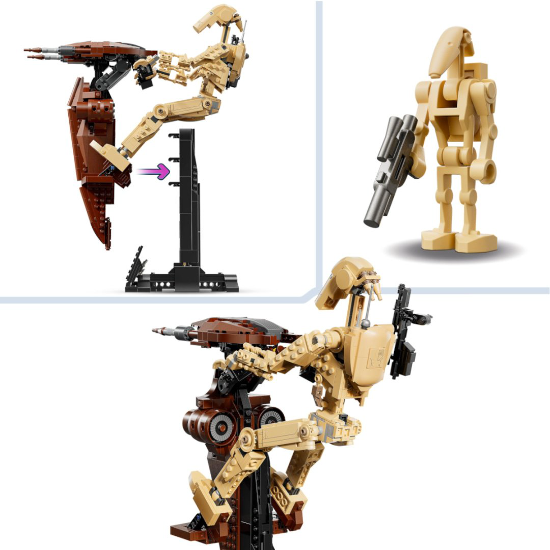 Конструктор LEGO Боевой Дроид с транспортным средством STAP Star Wars, деталей 1087 шт купить,NaN