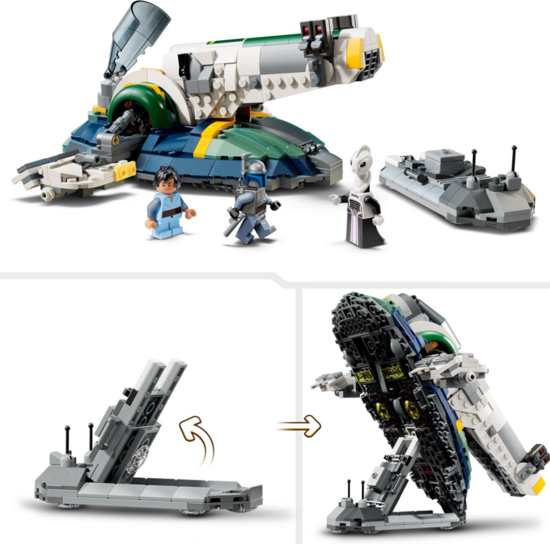 Конструктор LEGO Звездолет Джанго Фетта, деталей 707 шт - ForteMarket Конструктор LEGO Звездолет Джанго Фетта, деталей 707 шт купить,0