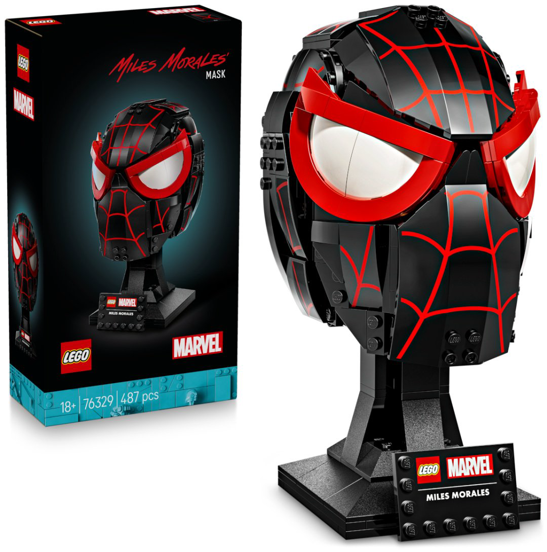 Конструктор LEGO Маска Майлза Моралеса Marvel, деталей 487 шт купить,NaN